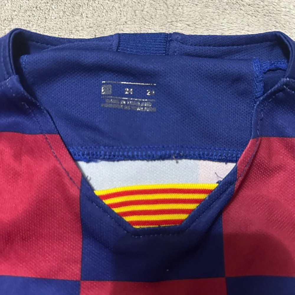 Kids Checkered Shirt - Blue and Red - Picture 3 of 9